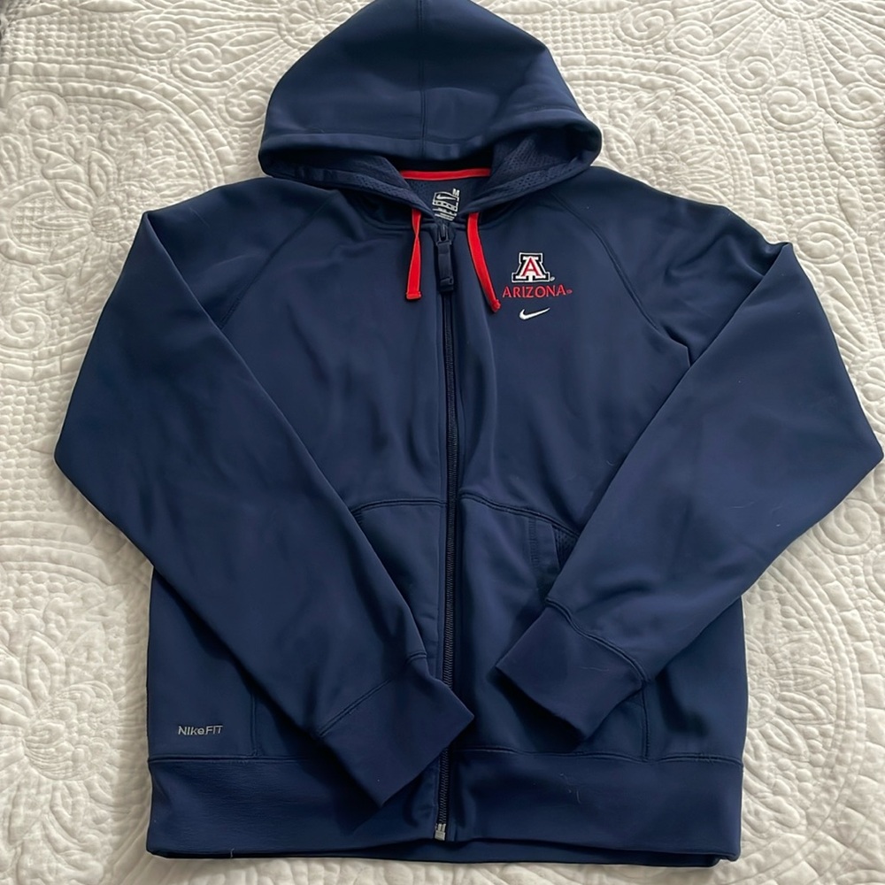 Nike University of Arizona Full-Zip Fleece Hoodie